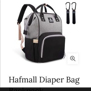 Hafmall diaper bag